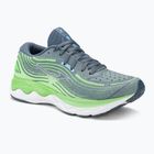Кросівки для бігу чоловічі Mizuno Wave Skyrise 4 camo green/china blue/909c