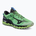 Кросівки для бігу чоловічі Mizuno Wave Mujin 9 зелені J1GJ227052