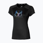 Жіночий трійник Mizuno Two Loops 8 Tee чорний