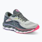 Кросівки для бігу жіночі Mizuno Wave Sky 7 pblue/white/high vs pink