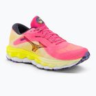 Кросівки для бігу жіночі Mizuno Wave Sky 7 highvpink/ombre blue/bolt2neon