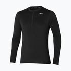 Кофта для бігу чоловіча Mizuno Impulse Core Half Zip black