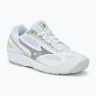 Кросівки для гандболу дитячі Mizuno Stealth Star 2 Jr white/gridge/patinagreen