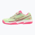 Кросівки для гри в падел Mizuno Break Shot 4 Padel patina green/high vis pink/white