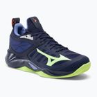 Кросівки баскетбольні Mizuno Wave Dimension evening blue/tech green/lolite