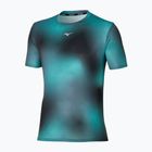 Футболка для бігу чоловіча Mizuno Core Graphic Tee aquifer
