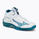 Кросівки волейбольні чоловічі Mizuno Thunder Blade Z Mid white/sailor blue/silver