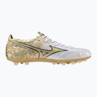 Чоловічі футбольні бутси Mizuno Alpha Japan AG білі/золотисті/чорні