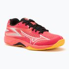 Кросівки волейбольні дитячі Mizuno Lightning Star Z7 radiant red/white/carrot curl