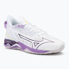 Кросівки для гандболу жіночі Mizuno Wave Mirage 5 white/patrician purple/quince