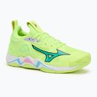 Кросівки для волейболу Mizuno Wave Momentum 3 neo lime/black/splish splash