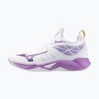 Кросівки волейбольні жіночі Mizuno Wave Dimension white/patrician purple/quince