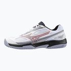 Кросівки для паделю чоловічі Mizuno Break Shot 4 Padel white/salsa/aleutian