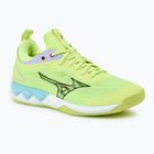 Кросівки волейбольні чоловічі Mizuno Wave Luminous 3 neo lime/black/splish splash