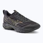 Кросівки для бігу чоловічі Mizuno Wave Rider GTX 2 black/golden halo/quiet shade