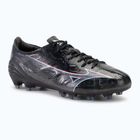 Кросівки футбольні чоловічі Mizuno α Pro FG black/ignition red/801 c