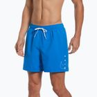 Шорти для плавання чоловічі Nike Swoosh Break 5" Volley блакитні NESSC601-458