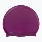 Шапочка для плавання Nike Solid Silicone фіолетова 93060-668