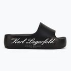 Шльопанці жіночі KARL LAGERFELD Kobo II Hotel Logo black eco eva