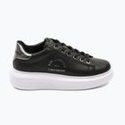 Кросівки жіночі KARL LAGERFELD Kapri Maison black leather w/silver