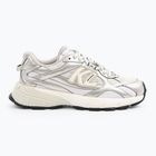 Кросівки жіночі KARL LAGERFELD Orion Sidetrim white leather/textile w/silver