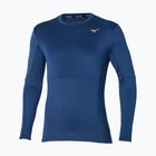 Кофта для бігу чоловіча Mizuno Thermal Charge Breath Thermo estate blue