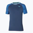 Чоловіча тенісна футболка Mizuno Mugen Shadow Tee estate blue