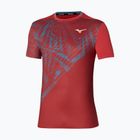 Футболка тенісна чоловіча Mizuno Mugen Shadow Graphic Tee salsa