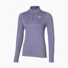 Лонгслів для бігу жіночий Mizuno Dryaeroflow LS Half Zip cadet