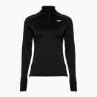 Кофта для бігу жіноча Mizuno Warmalite Half Zip black