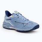 Кросівки тенісні жіночі Mizuno Wave Exceed Tour 6 CC bel air blue/ bellwether blue/ white