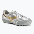 Кросівки футбольні чоловічі Mizuno Morelia Sala Pro TF galaxy silver/gold/gold