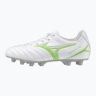 Кросівки футбольні дитячі Mizuno Monarcida Neo III Select Jr Md white/neon green