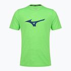 Футболка для бігу чоловіча Mizuno Core RB Tee green gecko