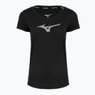 Футболка для бігу жіноча Mizuno Core RB Tee black