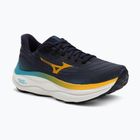 Кросівки для бігу чоловічі Mizuno Wave Sky 9 baritone blue/citrus/capri breeze