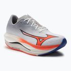 Кросівки для бігу чоловічі Mizuno Wave Rebellion Flash 3 white/fiery coral 2/iris bloom
