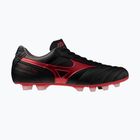 Кросівки футбольні чоловічі Mizuno Morelia II Pro FG black/morelia 40th red/black sand