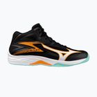 Кросівки волейбольні Mizuno Thunder Blade Z Mid black/tangelo/ice green