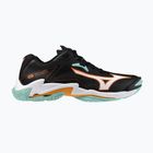 Кросівки волейбольні Mizuno Wave Lightning Z8 black/tangelo/ice green