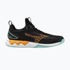 Кросівки волейбольні Mizuno Wave Luminous 3 black/tangelo/ice green