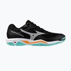 Кросівки гандбольні Mizuno Wave Phantom 3 black/tangelo/ice green