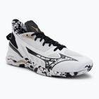 Кросівки гандбольні Mizuno Wave Mirage 5 white/black/ge gold
