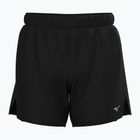 Шорти для бігу чоловічі Mizuno Core 5.5" 2IN1 black
