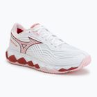 Кросівки тенісні жіночі Mizuno Wave Enforce Tour 2 CC white/pinkesque/barbados/cherr