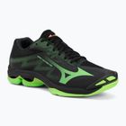 Кросівки волейбольні Mizuno Wave Lightning Pro black/gloving apple/mandarin orange