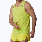 Футболка для бігу чоловіча Mizuno Tech Light Tank lightning yellow