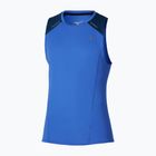 Футболка для бігу чоловіча Mizuno Active DryAeroFlow Tank Top dazzling blue