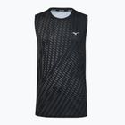 Футболка для бігу чоловіча Mizuno Core Graphic Sleeveless black/gray