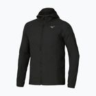 Куртка для бігу чоловіча Mizuno Tech Light Hooded black
